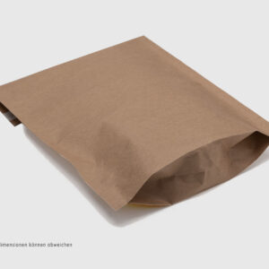 500x Versandbeutel Return 220 x 330 x 60 mm - 110 g/m² aus Kraftpapier