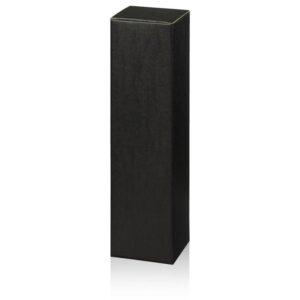 20 x Faltschachtel für 1 Flasche 110 x 110 x 390 mm "Seta Schwarz"