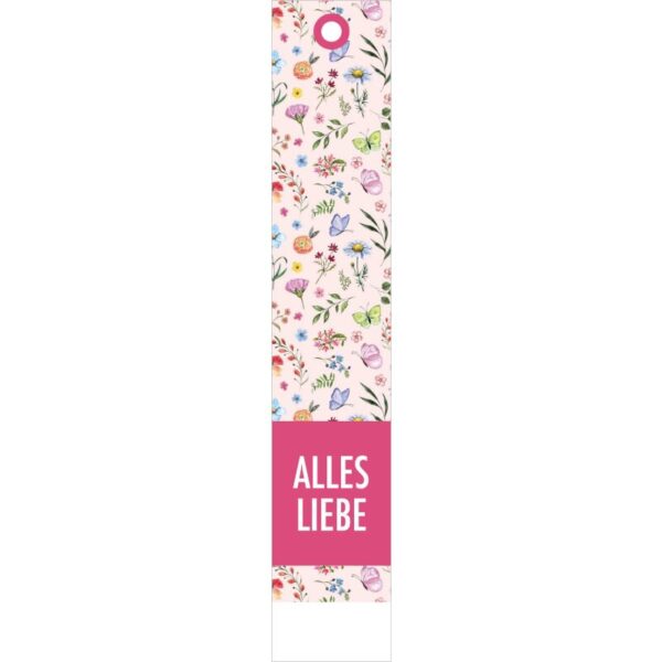 12 x Geschenkanhänger "Alles Liebe"