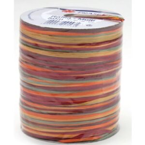 Geschenkband aus Papierbast Multicolor "Matt" 50 m