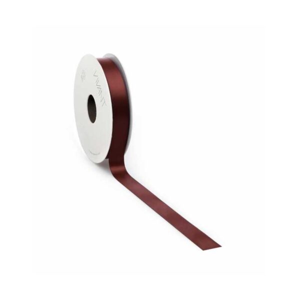 Geschenkband aus Satin "Bordeaux" 16 mm x 25 m