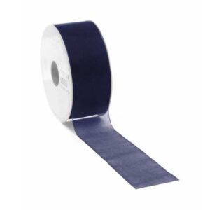 Geschenkband "Organza" in Blau 15 mm x 50 m