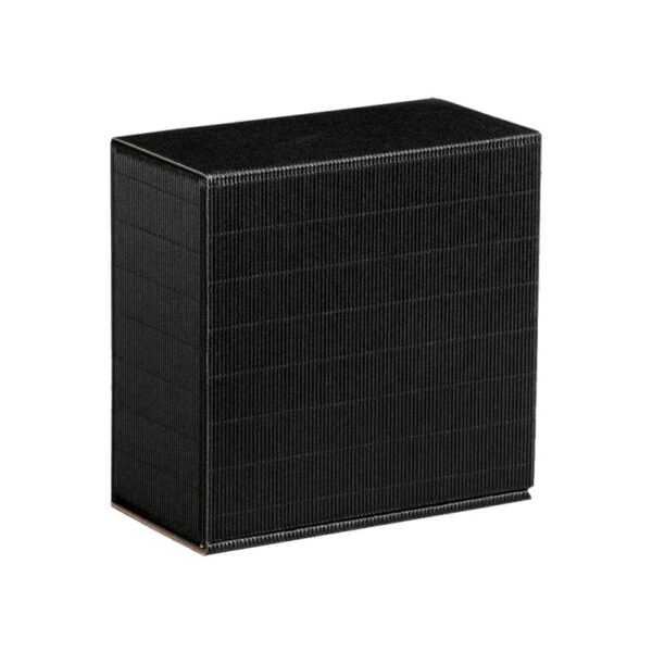 25 x Geschenkbox "Schwarz" 198 x 190 x 99 mm