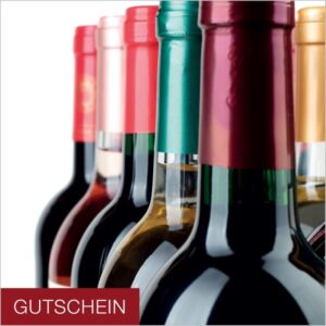 12 x Geschenkgutschein "Bottles"