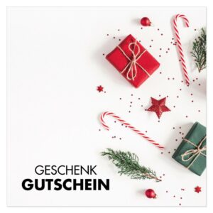 12 x Geschenkgutschein "Geschenk"