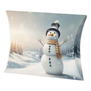 50 x Geschenkkissen "Schneemann" 150 x 145 x 40mm