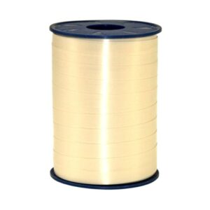 Geschenkringelband "Amerika" in Creme 10 mm x 250 m