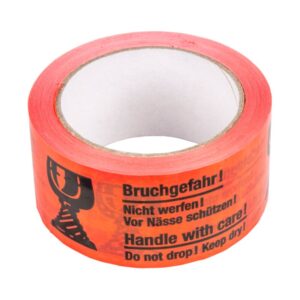 6 x Klebeband PVC (Bruchgefahr)