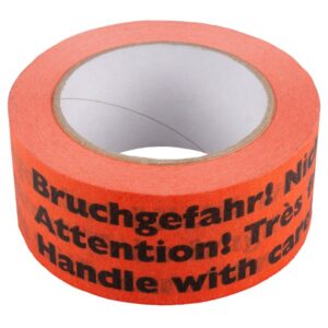 6 x Papier-Warnklebeband (Bruchgefahr)