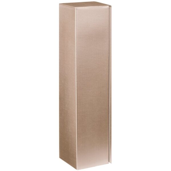 50 x Präsentkarton für 1 Flasche 385 x 92 x 95 mm (Metallic Gold)