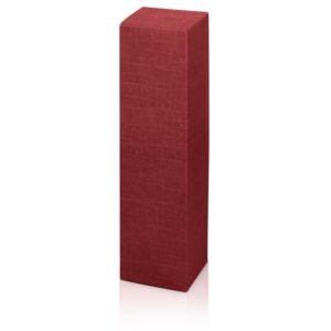 50 x Präsentkarton ''Seta Bordeaux'' für 1 Flasche 90 x 90 x 355 mm