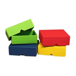 50 x Stülpbox 120 x 105 x 50 mm (blau)