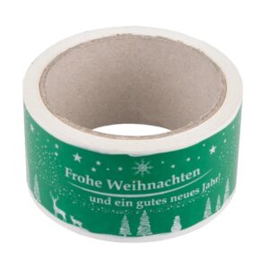 Weihnachtsklebeband PVC (grün)