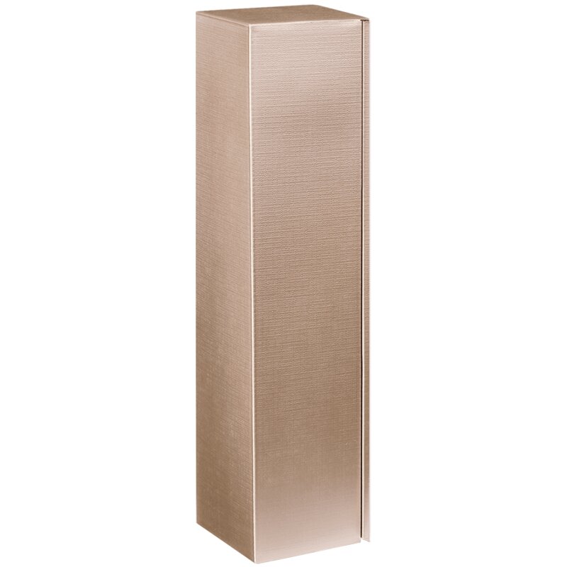 Präsentkarton für 1 Flasche 385 x 92 x 95 mm (Metallic Gold)