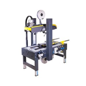 Automatischer Kartonverschließer SR20 mit längeren Maschinenfüßen