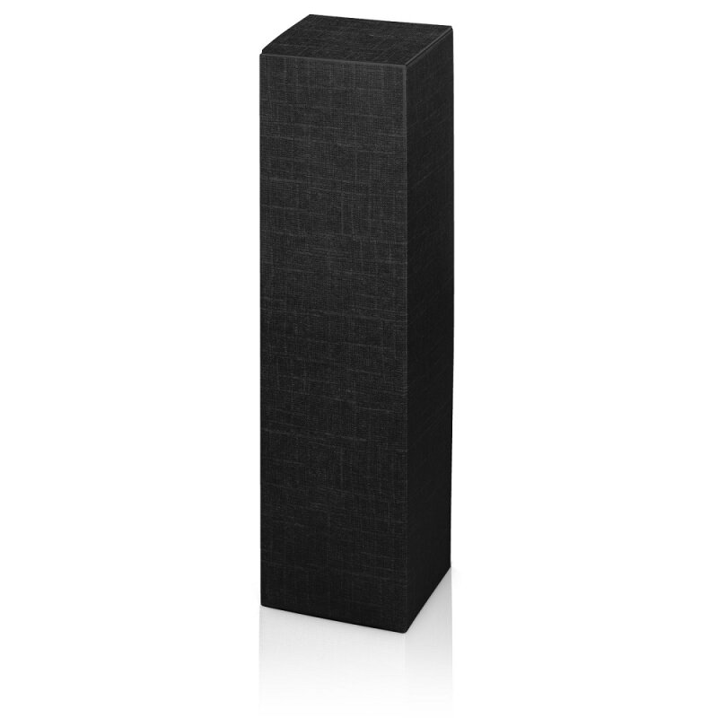 50 x Faltschachtel ''Seta Schwarz'' für 1 Flasche 90 x 90 x 355 mm