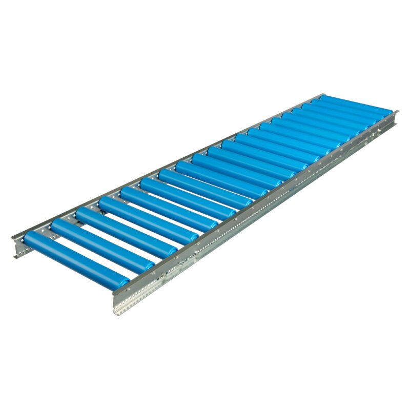 Freilaufende Rollenbahn 2000 mm x 600 mm Teilung = 100 mm