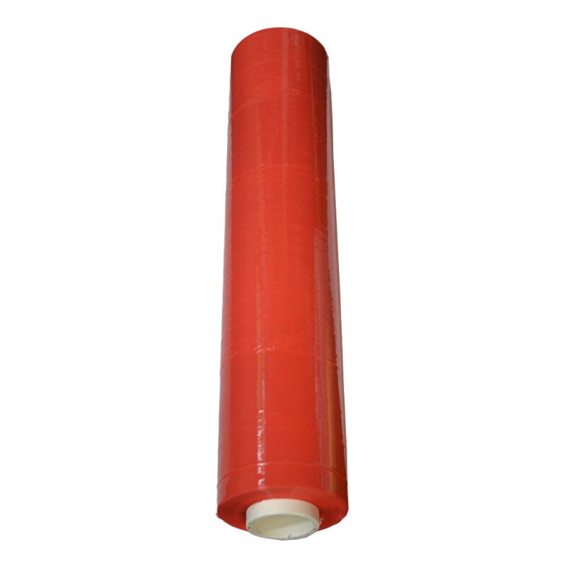 6 x Handstretchfolie 23 my (rot) 50 cm x 260 m