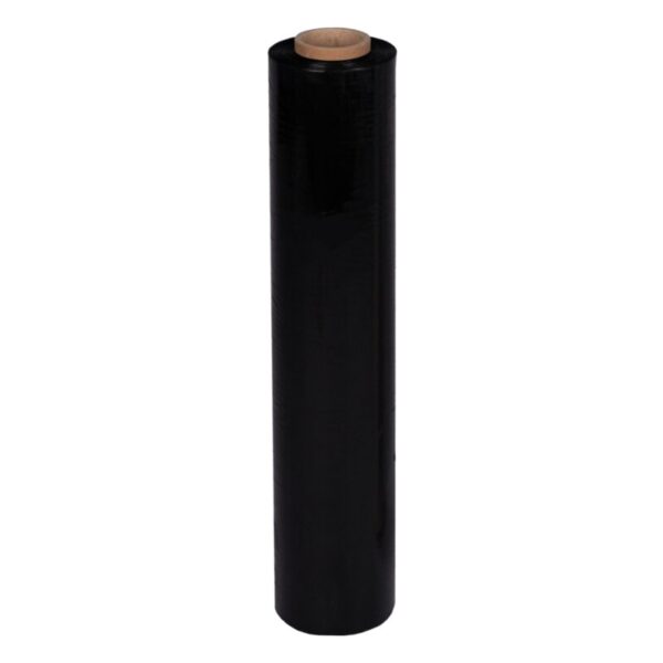 6 x Handstretchfolie 23 my (schwarz) 50 cm x 285 m
