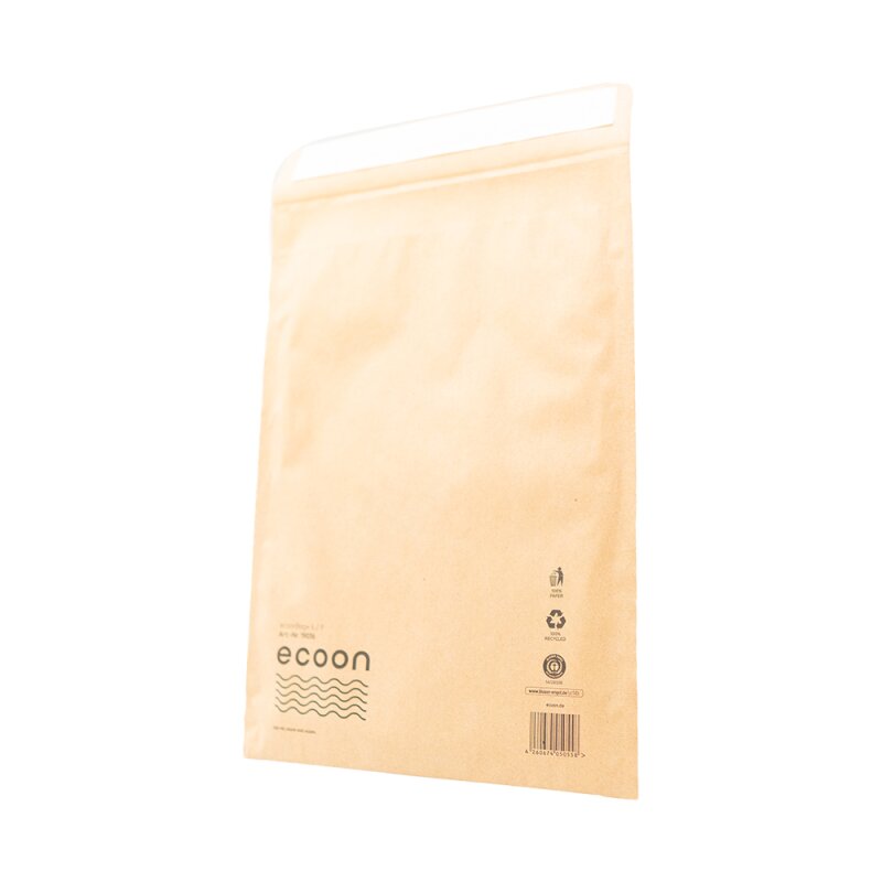 50 x Papierpolsterversandtasche ecoon® braun 6 / F 215 x 340 mm DIN A4