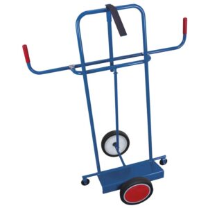 VARIOfit Plattenkarre mit variabler Plattensicherung Vollgummibereifun