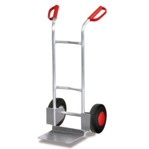 VARIOfit Alu-Sackkarre 150 kg Gummibereifung - Silber