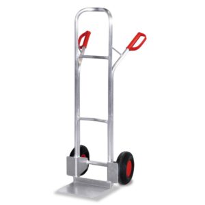VARIOfit Alu-Sackkarre 200 kg Luftbereifung - Silber