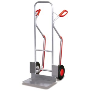 VARIOfit Alu-Stapelkarre 200 kg mit Gleitkufen (VG) - Silber