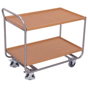 VARIOfit Aluminium-Tischwagen 200 kg - Silber