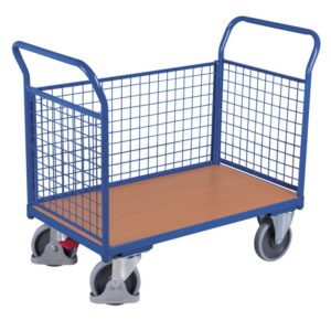VARIOfit Drahtgitter Dreiwandwagen 500 kg Traglast Typ XL + EasySTOP