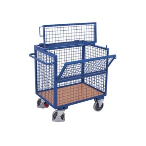 VARIOfit Drahtgitter Kastenwagen mit Deckel Typ L + EasySTOP
