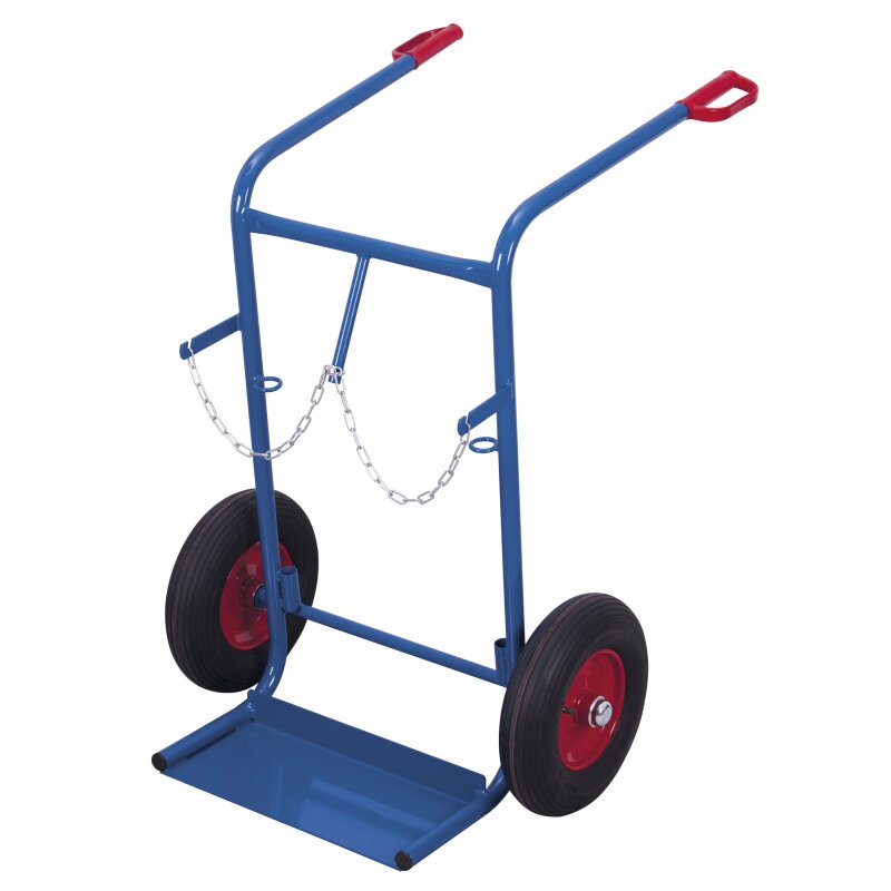 VARIOfit Stahlflaschenkarre 200 kg für 2 Stahlflaschen (L)