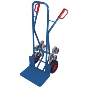 VARIOfit Stahlrohr-Treppenkarre 200 kg mit großer Schaufel