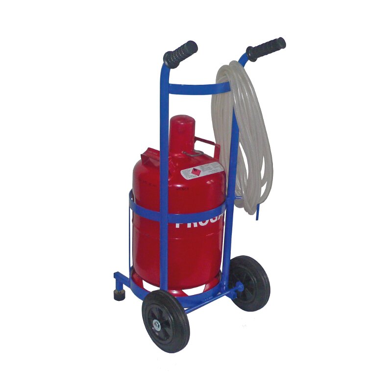 VARIOfit Transportwagen für Gasflaschen (blau)