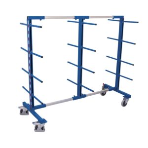 VARIOfit XL-Tragarmwagen zweiseitig mit 3 Pfosten