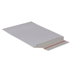 100 x Versandtasche aus Vollpappe (weiß) 175 x 250 mm DIN A5