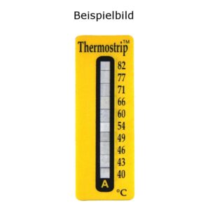 50 x 10 Felder Messstreifen Typ A 40 - 82 °C