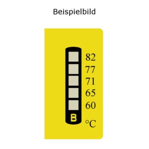 50 x 5 Felder Messstreifen Typ E 143 - 166 °C