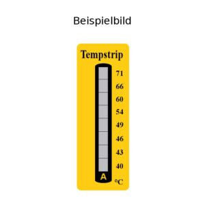 50 x 8 Felder Messstreifen Typ A 40 - 71 °C