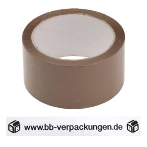 36 x Bedrucktes PVC-Klebeband Braun 1-farbig