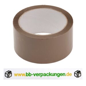 108 x Bedrucktes PVC-Klebeband Braun 3-farbig