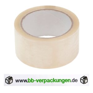 36 x Bedrucktes PVC-Klebeband Transparent 2-farbig