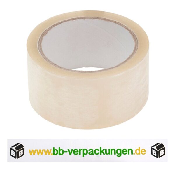 108 x Bedrucktes PVC-Klebeband Transparent 3-farbig