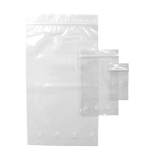 Druckverschlussbeutel 80 x 120 mm (90 my)