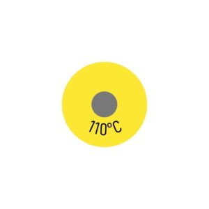 250 x Einzelmesspunkt 110 °C