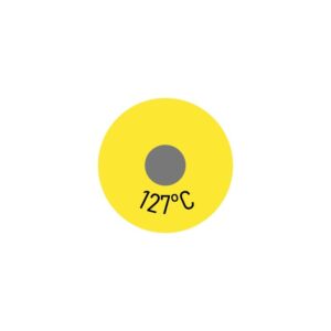 250 x Einzelmesspunkt 127 °C