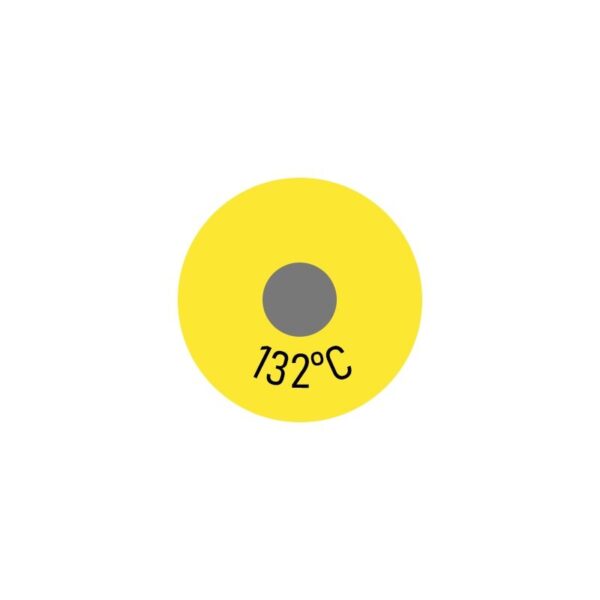 250 x Einzelmesspunkt 132 °C