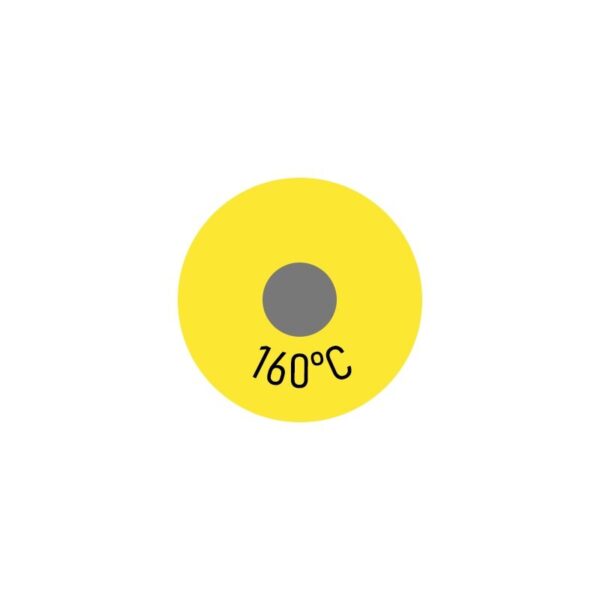 250 x Einzelmesspunkt 160 °C
