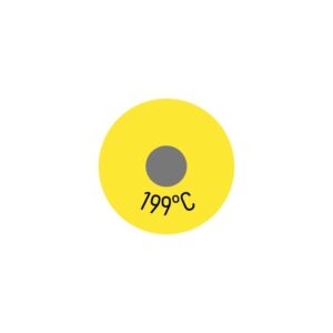 250 x Einzelmesspunkt 199 °C