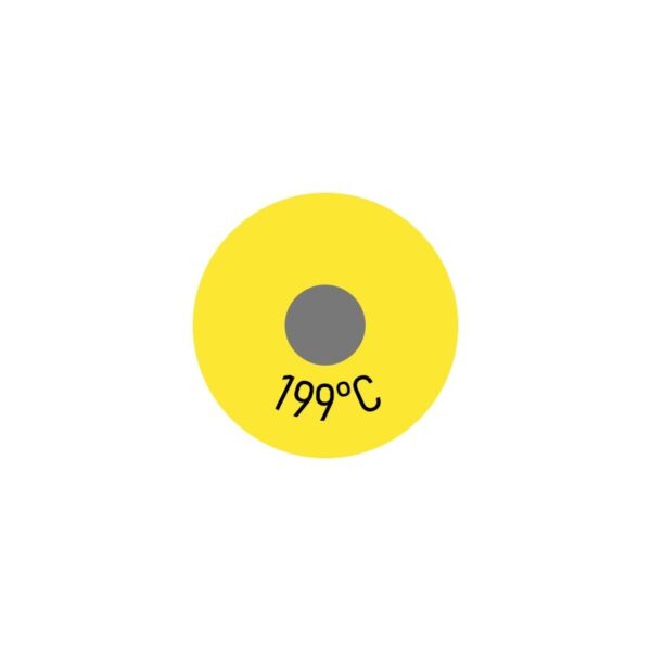 250 x Einzelmesspunkt 199 °C